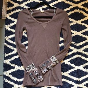 FREE PEOPLE long sleeve shirt